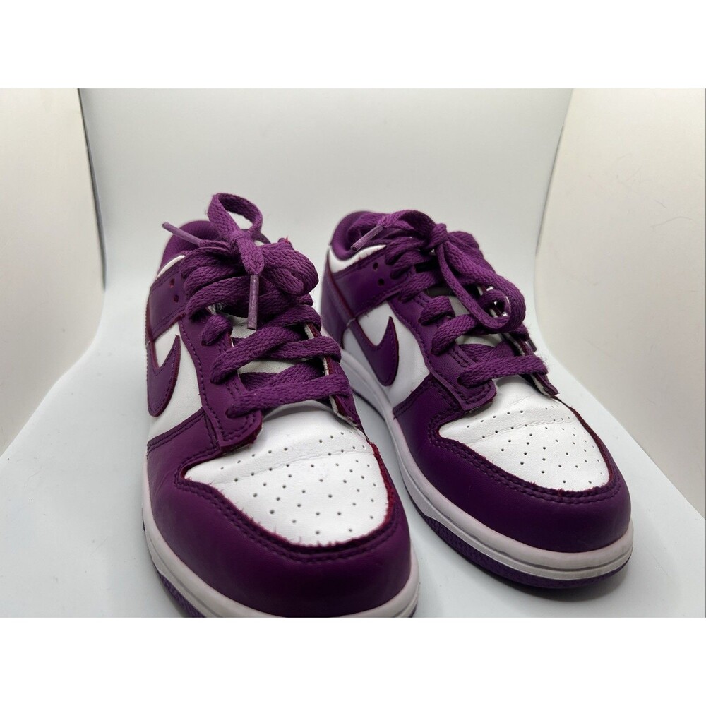 Nike Dunk Low Field Purple White FB9108-110 Kids Size 1Y Sneakers